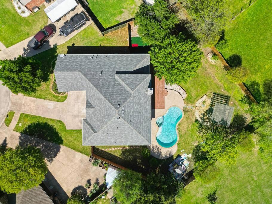Wellness Oasis 5Br W Pool + Huge Yard + Fire Pit Villa Sachse Exterior photo