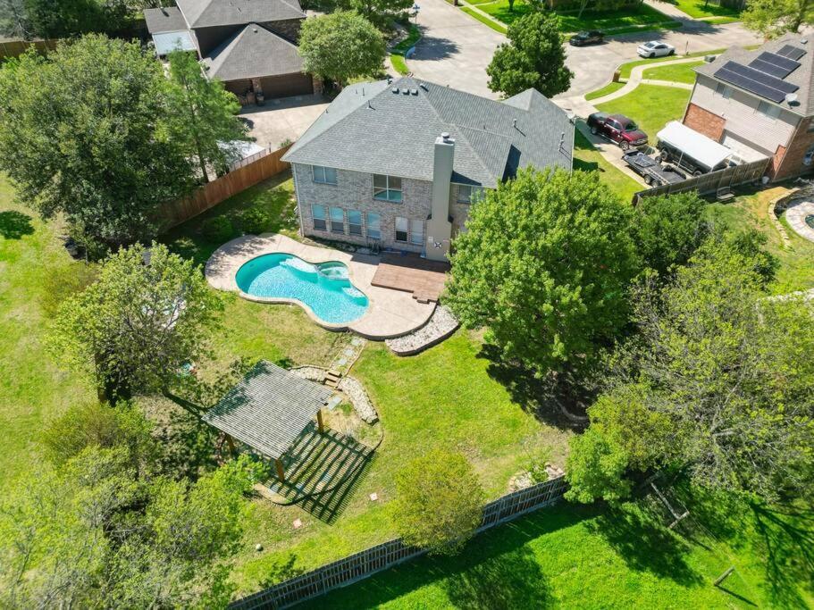 Wellness Oasis 5Br W Pool + Huge Yard + Fire Pit Villa Sachse Exterior photo