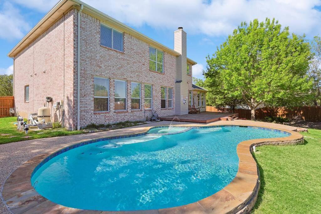 Wellness Oasis 5Br W Pool + Huge Yard + Fire Pit Villa Sachse Exterior photo